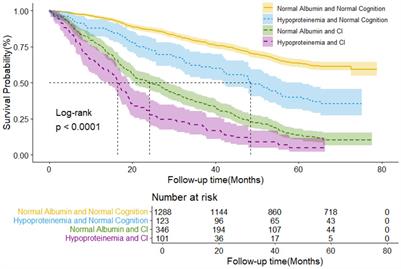 Synergistic impact of plasma albumin and cognitive function on all-cause mortality in Chinese older adults: a prospective cohort study